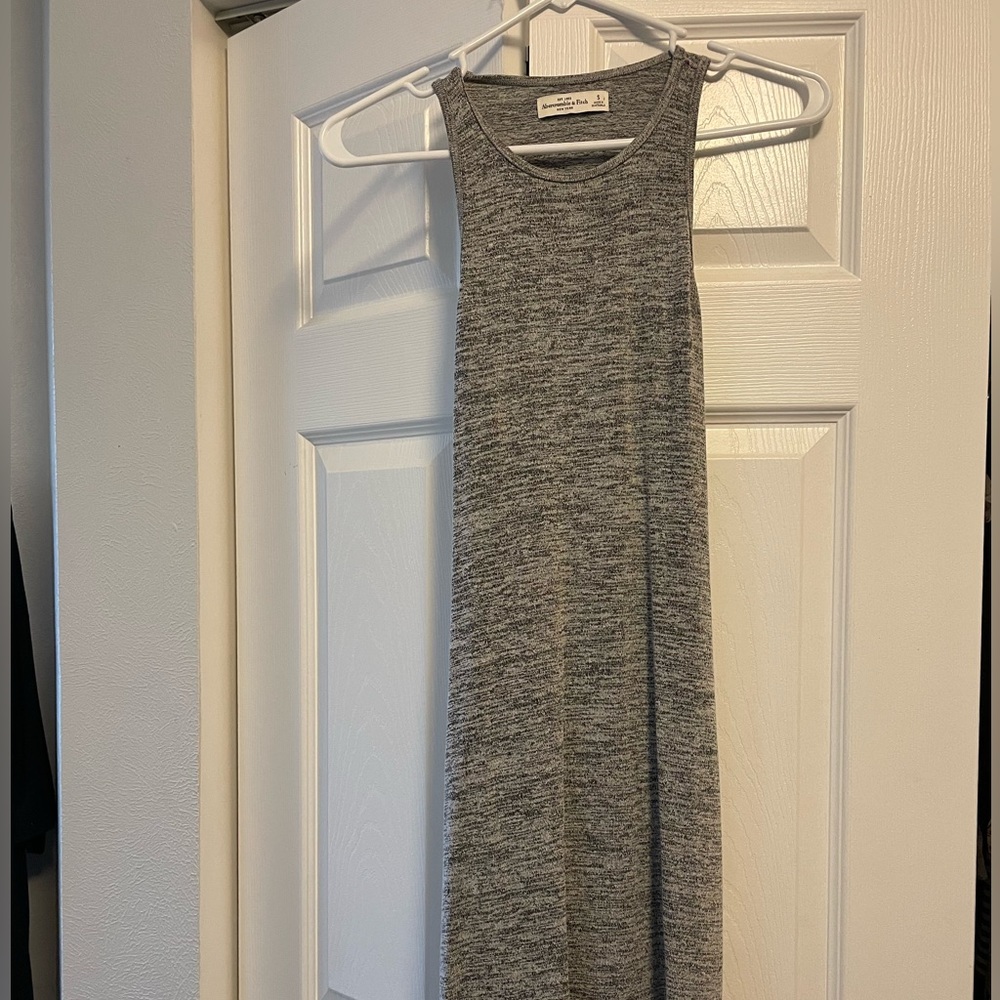 Abercrombie heathered gray dress